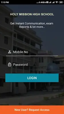 Holy Mission High School android App screenshot 0