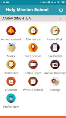 Holy Mission High School android App screenshot 1